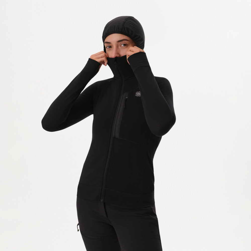 Fleece jacket Turbat Ilma Hood Wmn